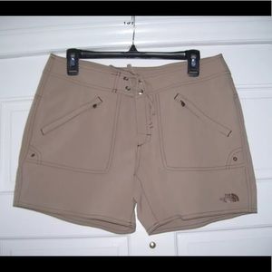 THE NORTH FACE Ladies Tan BOARD SHORTS Size 8